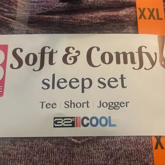 32 Degrees Ladies' 3-piece Lounge Set Black - Picture 6 of 6